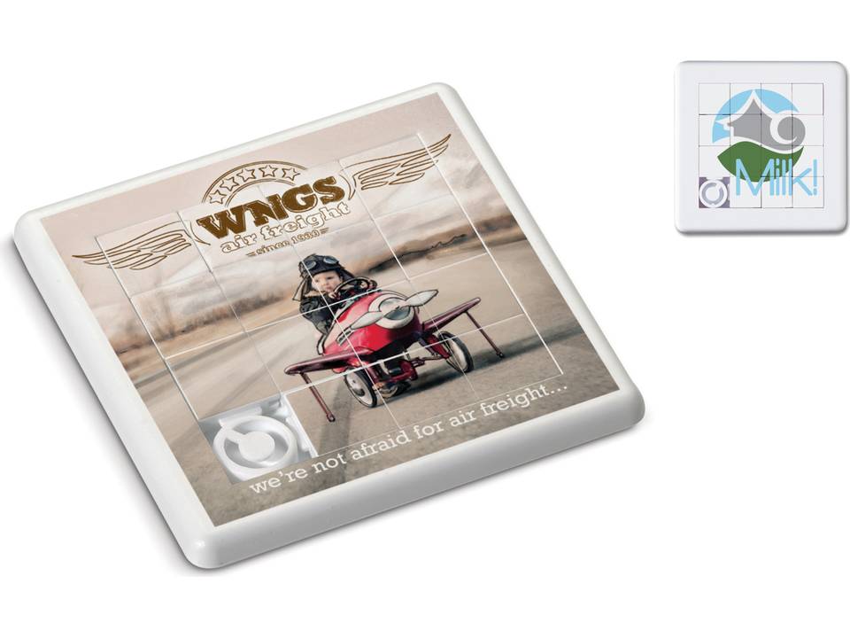 Taquin puzzle marquage quadri  2