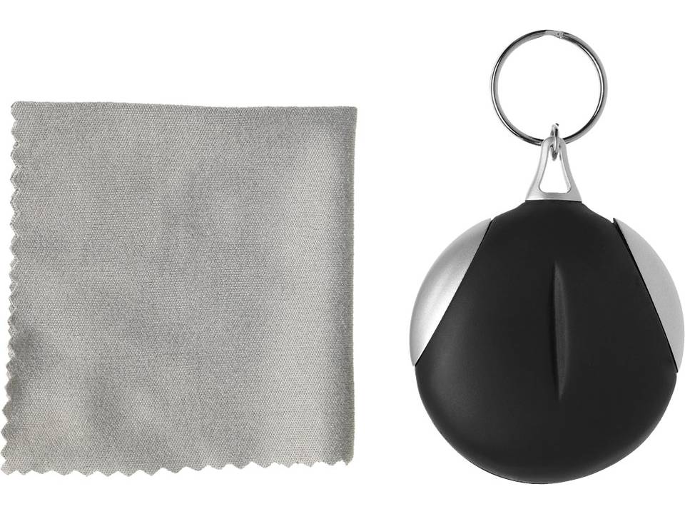 Porte-clés essuie-lunettes 2