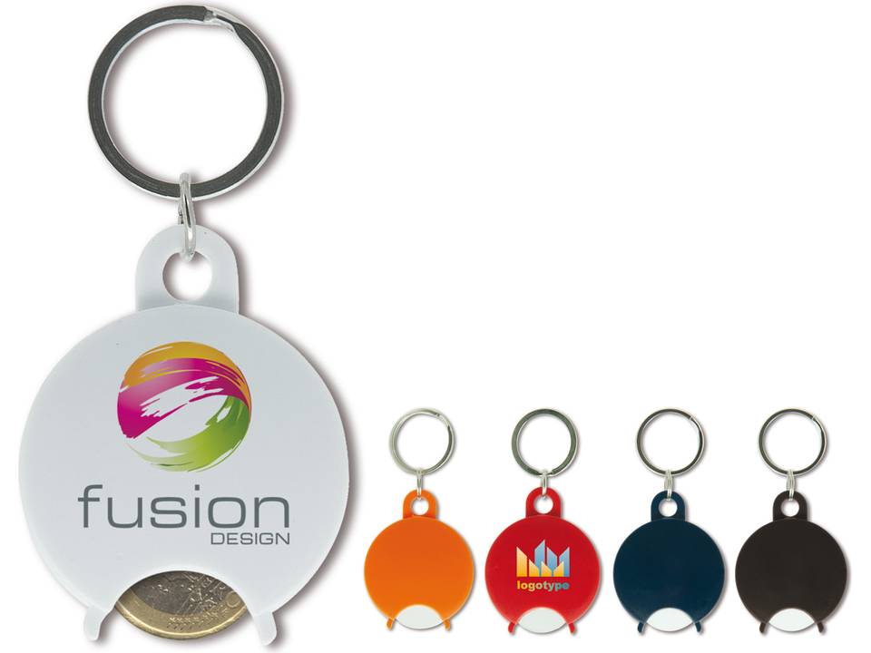 Porte-clés jeton pour chariot 1