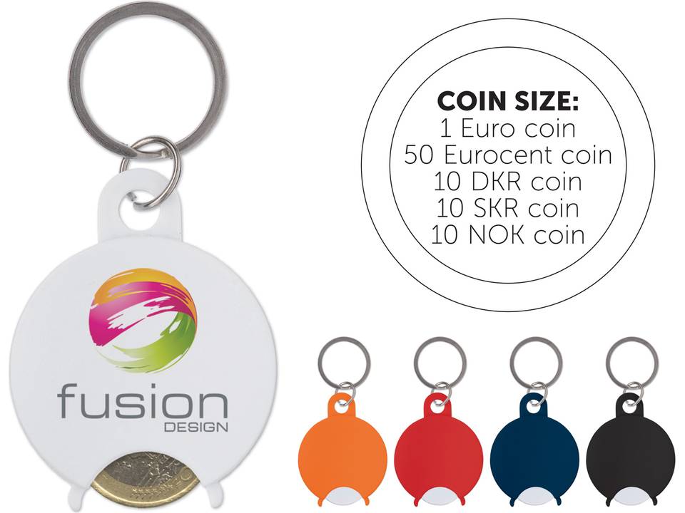 Porte-clés jeton pour chariot 4