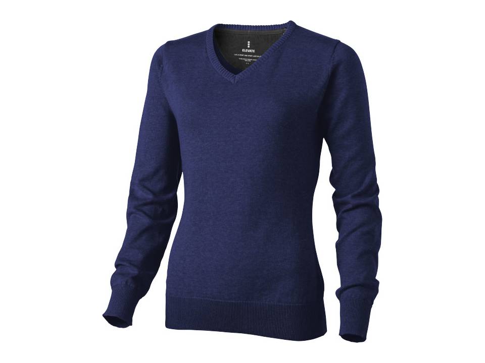 Pullover Col V Spruce 8