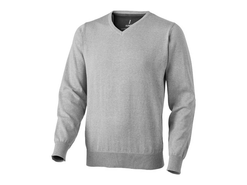 Pullover Col V Spruce 3
