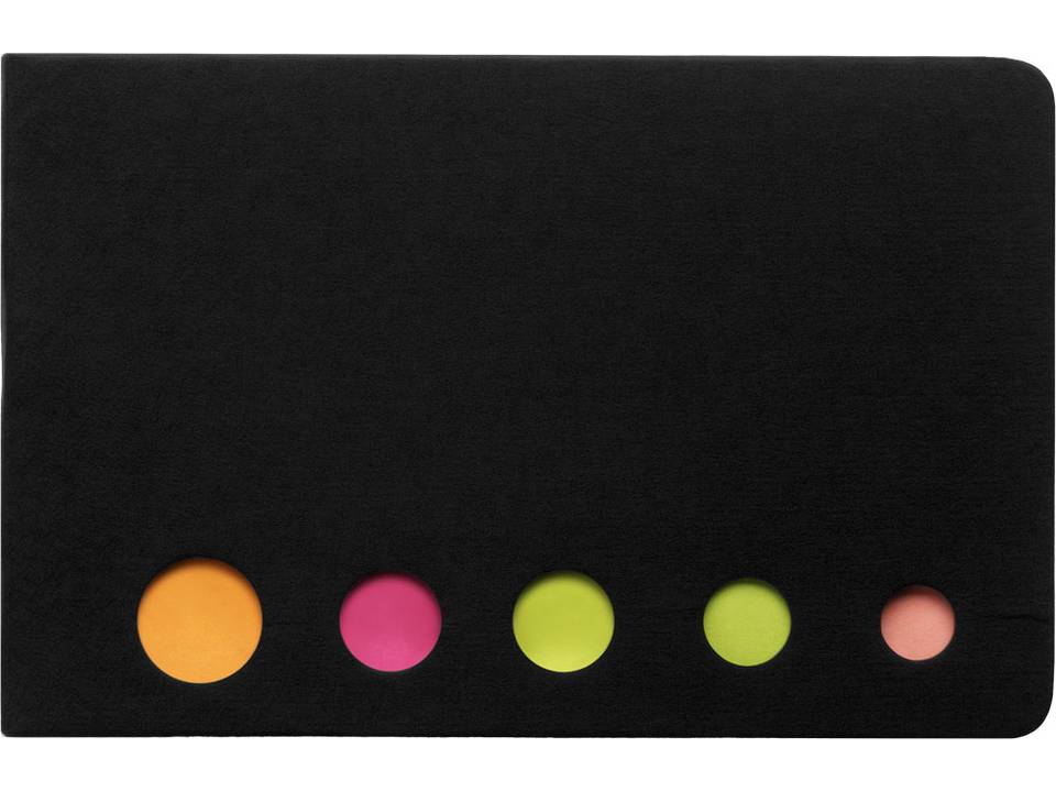 Mémos autocollants 5 couleurs 3