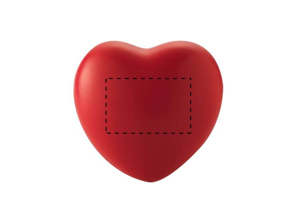 Coeur mousse anti-stress 2