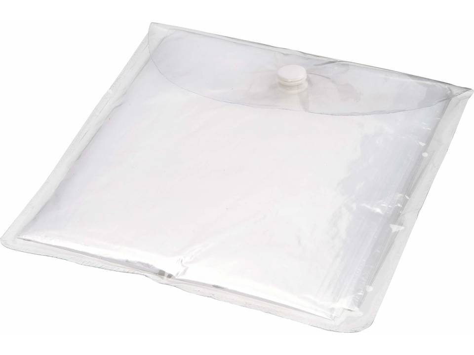 Poncho jetable avec pochette 2