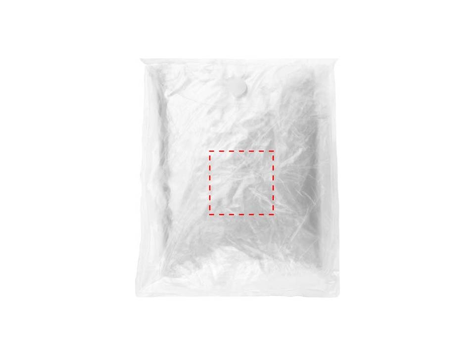 Poncho jetable avec pochette 9