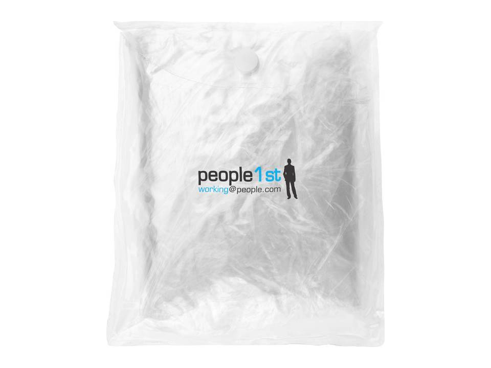 Poncho jetable avec pochette 11