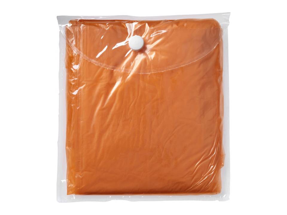 Poncho jetable avec pochette 1