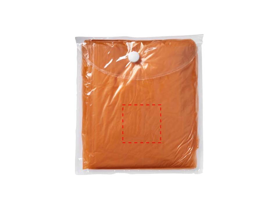 Poncho jetable avec pochette 15