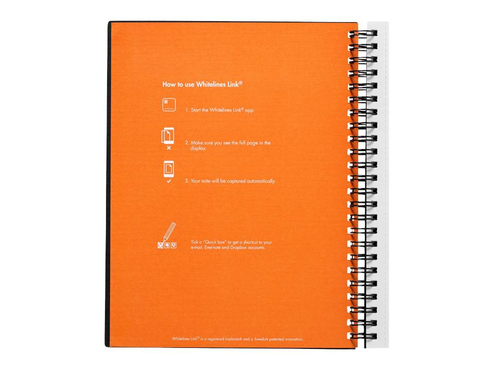 Bloc-notes A5 Whitelines Link 1