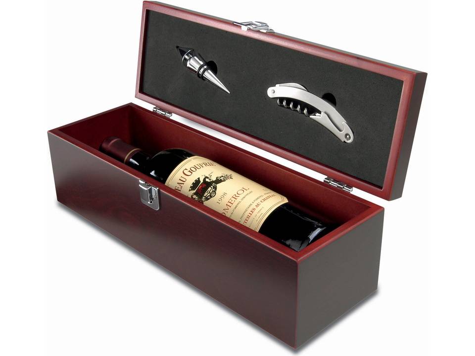 Coffret pour bouteille de vin 5
