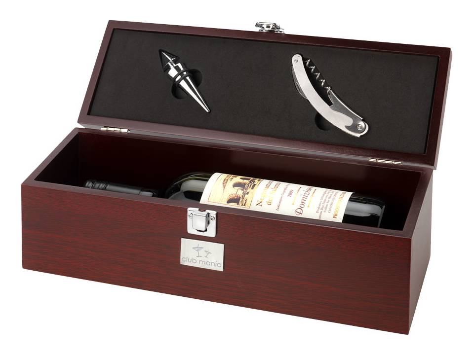 Coffret pour bouteille de vin 7