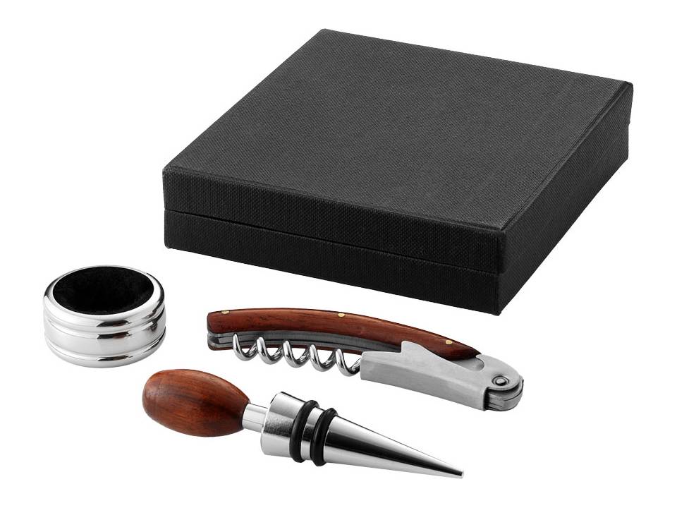 Coffret à vin 3 pièces 3