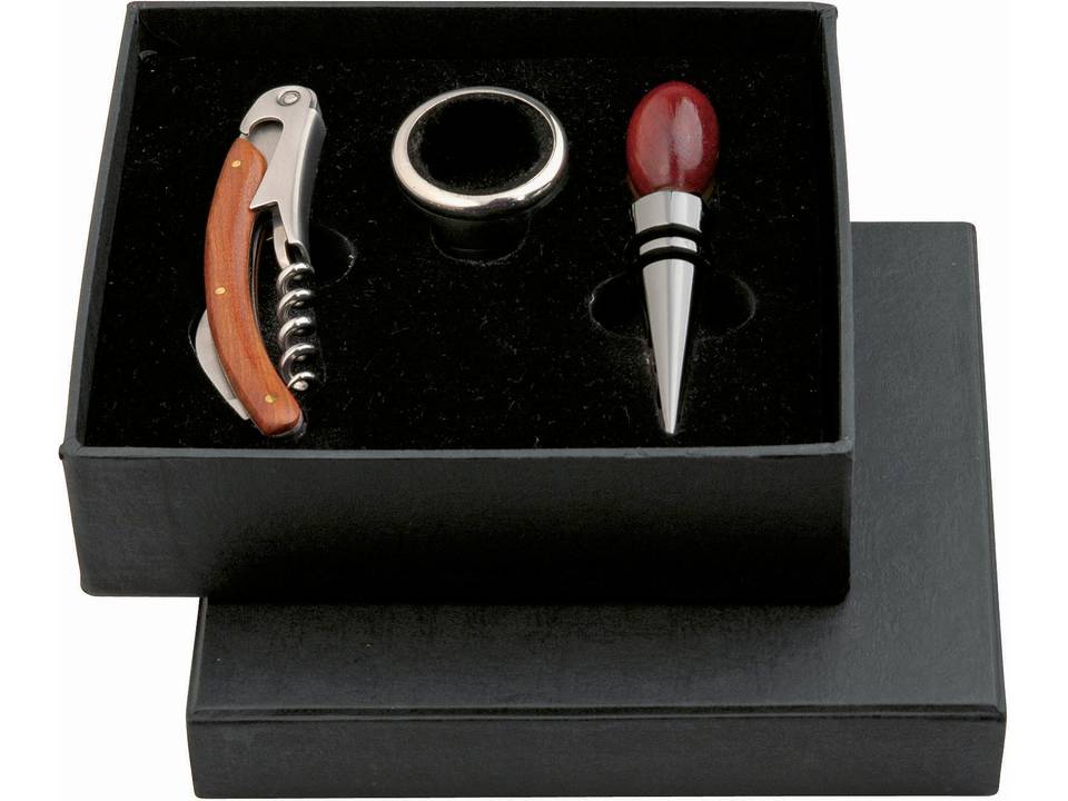 Coffret à vin 3 pièces 2