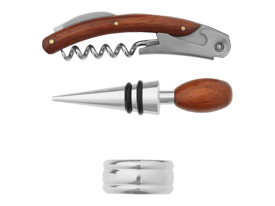 Coffret à vin 3 pièces 4