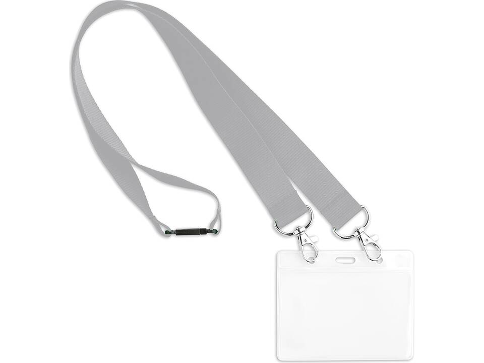 Tour de cou en polyester sur mesure avec double clip et impression en sérigraphie – Design entièrement personnalisé 5