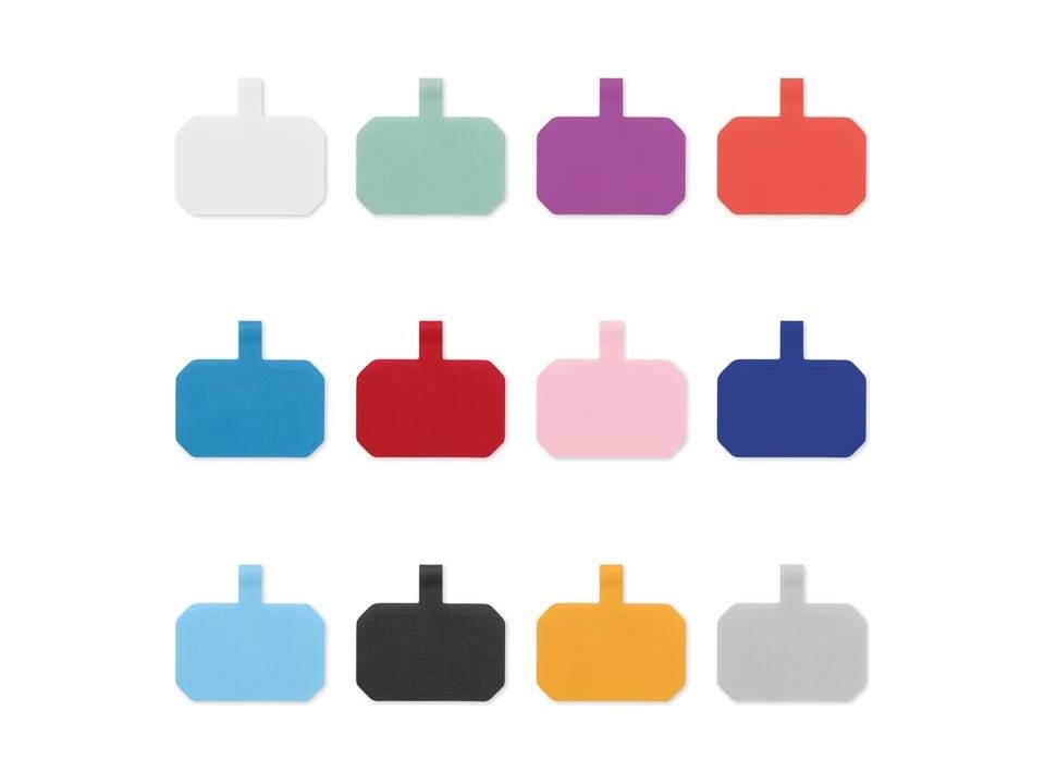 Support téléphone crossbody sur mesure en corde polyester duotone – design entièrement personnalisé 11