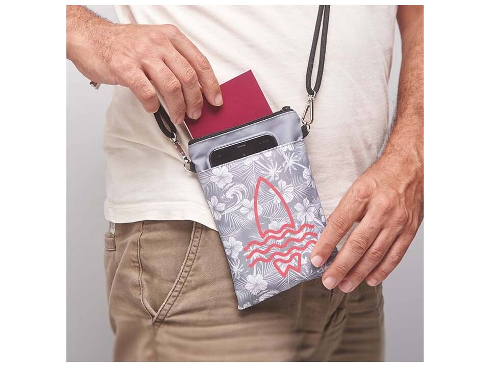 Sac bandoulière sur mesure pour téléphone et accessoires de voyage – Design entièrement personnalisé 6