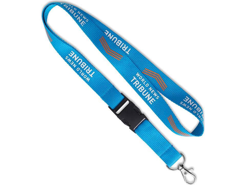 Lanyard sur mesure avec correspondance Pantone – design entièrement personnalisé 3
