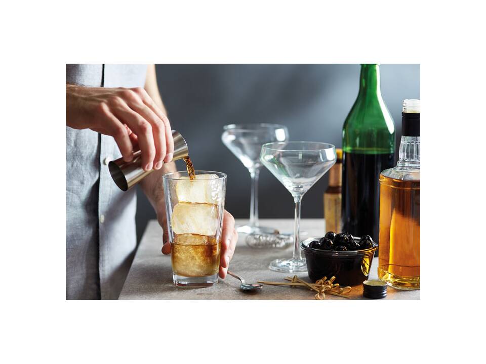 Verre doseur acier inoxydable 1