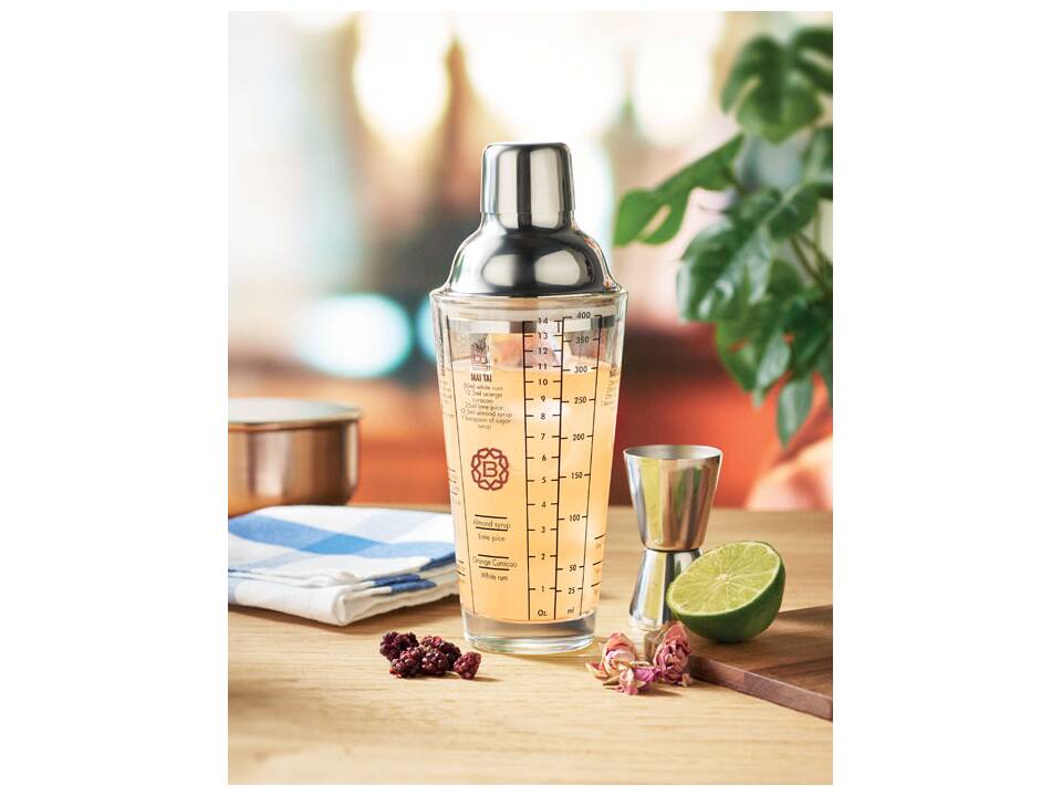 POLITAIN Shaker en verre 2