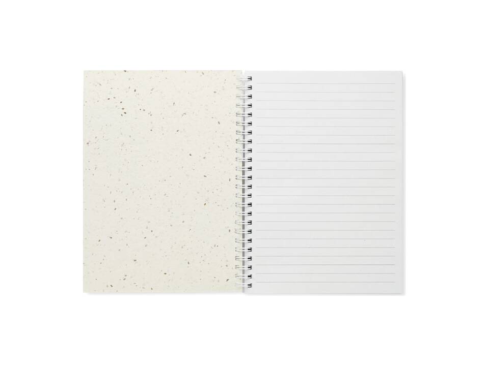 Carnet A5 couv. papier semence 3