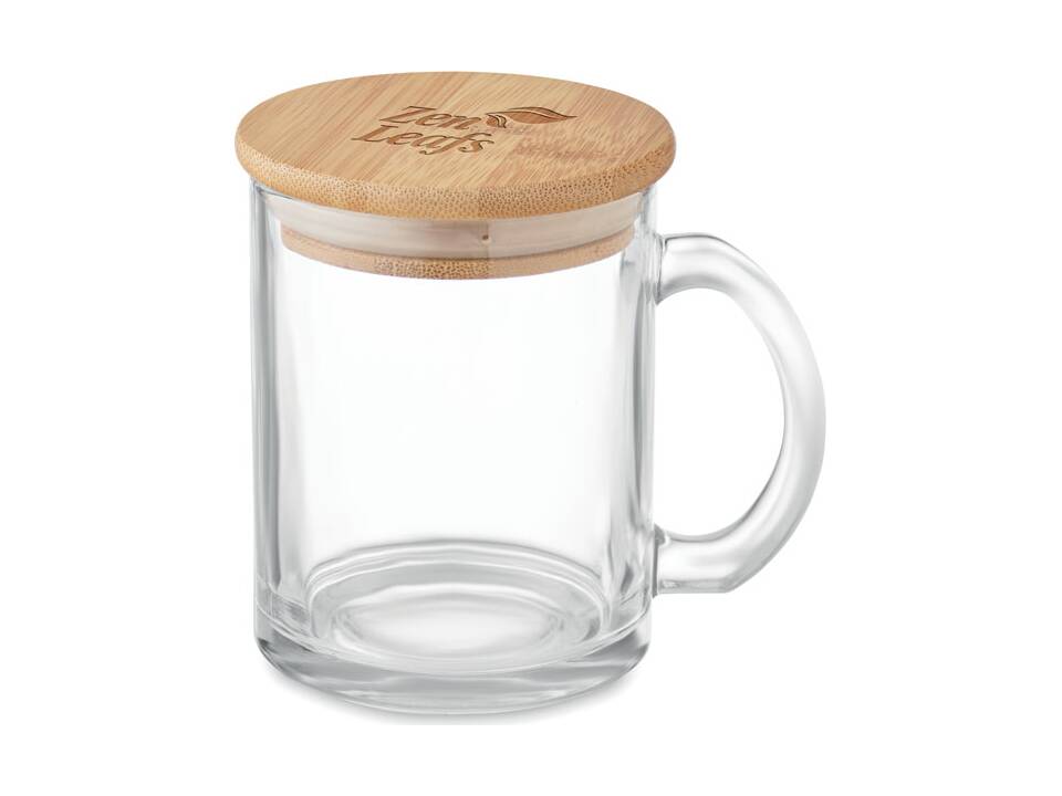 Mug en verre recyclé 300 ml 2