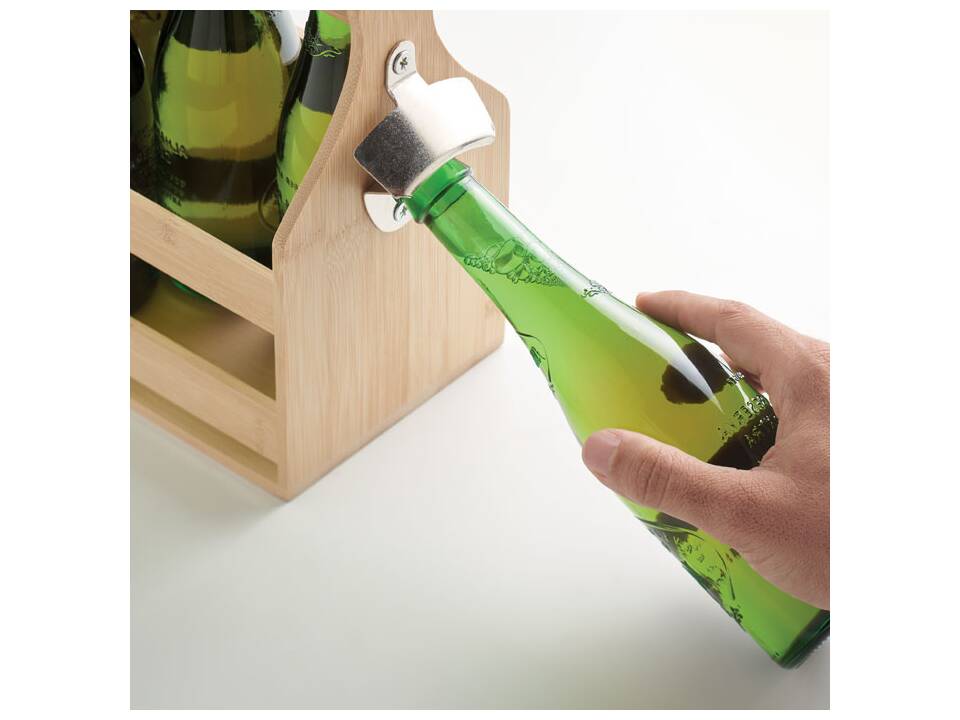 Caisse de transport avec décapsuleur 2