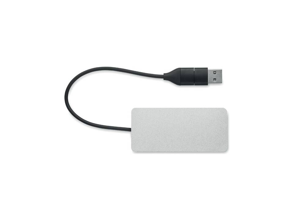 Hub USB 3 ports avec câble 20cm 7