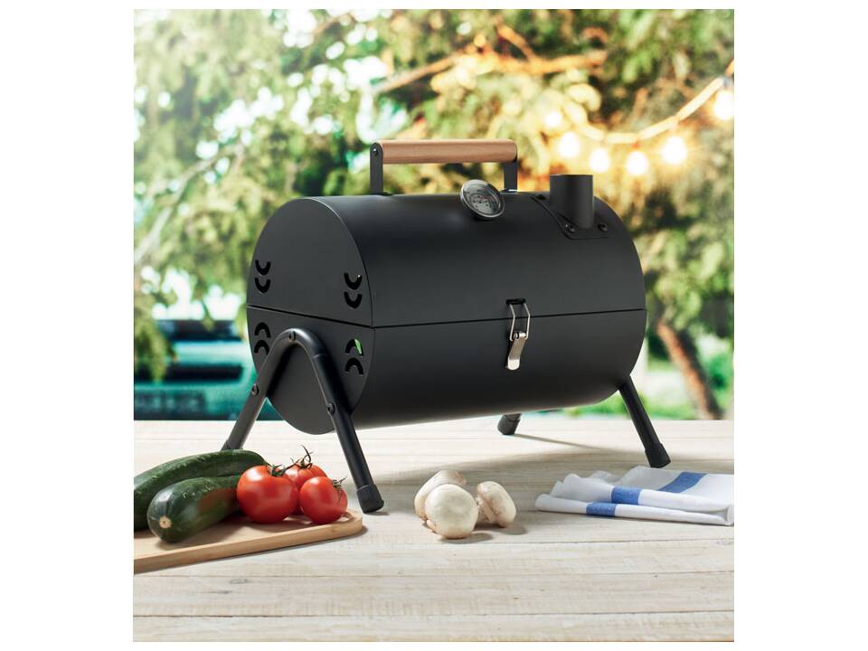 Barbecue portable avec cheminée 5