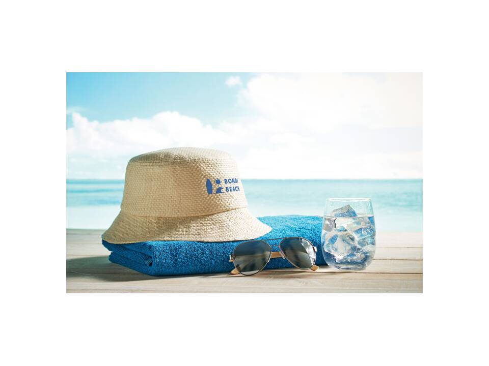 Bob chapeau en paille de papier 11