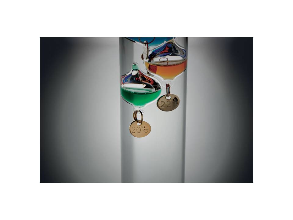 Thermomètre Galileo verre 28cm 7