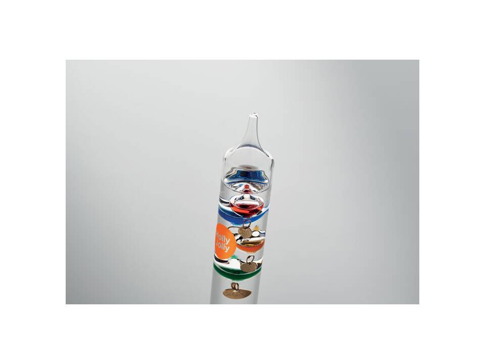 Thermomètre Galileo verre 28cm 3