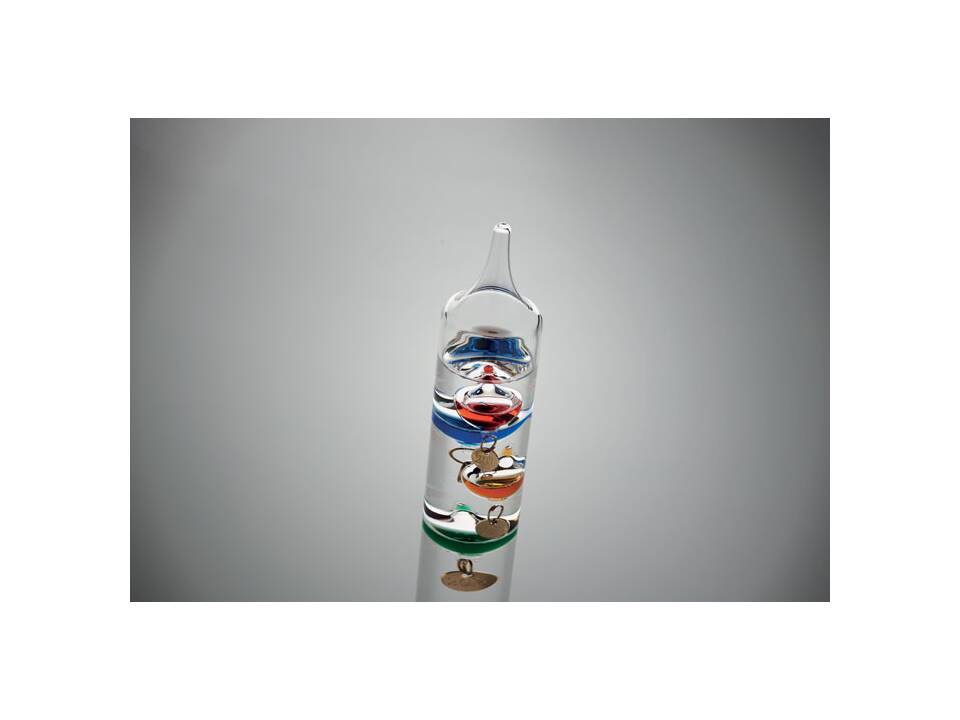 Thermomètre Galileo verre 28cm 1