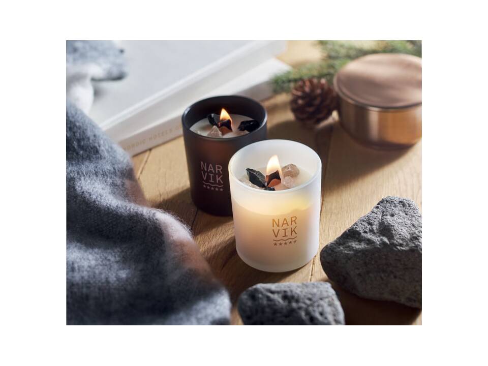 Bougie en cire végétale Vanille 9