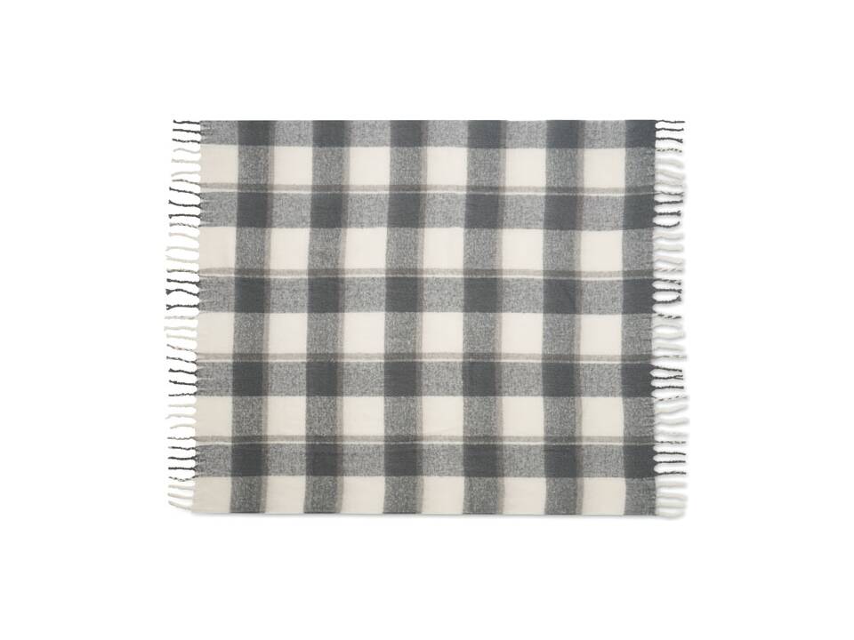 Couverture en mohair à carreaux 3