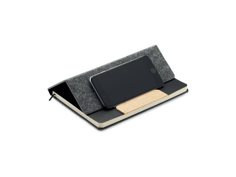 Carnet A5 RPET et stylo 17