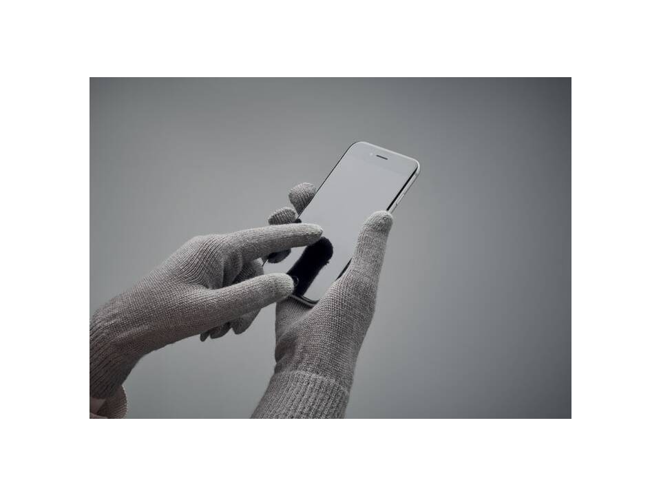 Gants tricotés en RPET 8