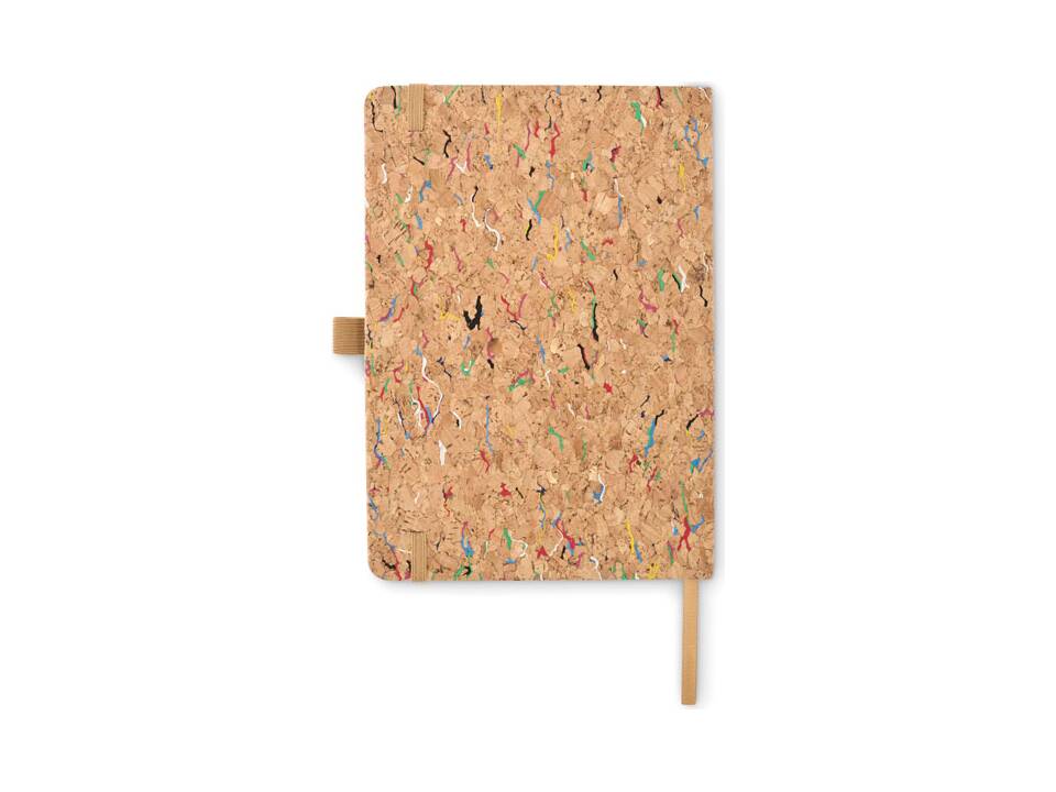 Cahier A5 en liège de couleur 2