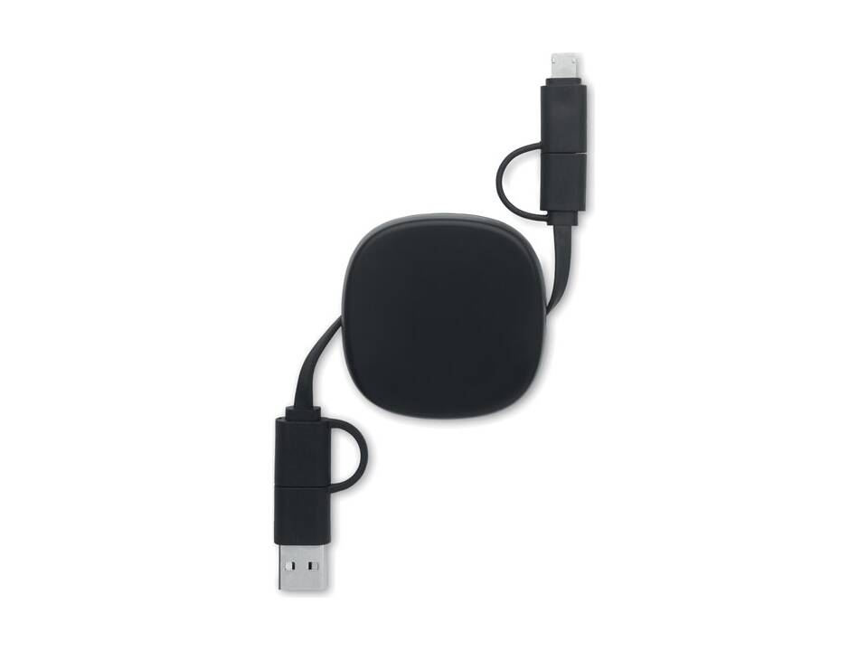 Câble de charge rétractable 60W 1