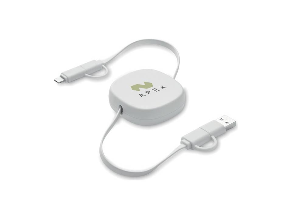 Câble de charge rétractable 60W 6