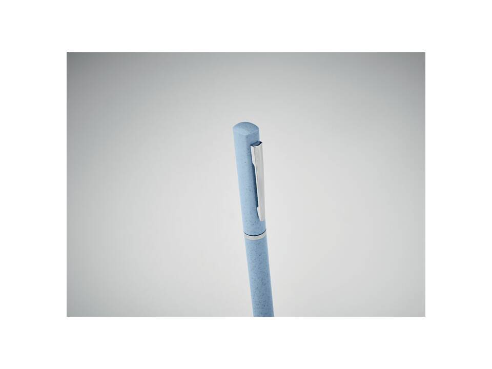 Stylo twist paille de blé/ABS 18