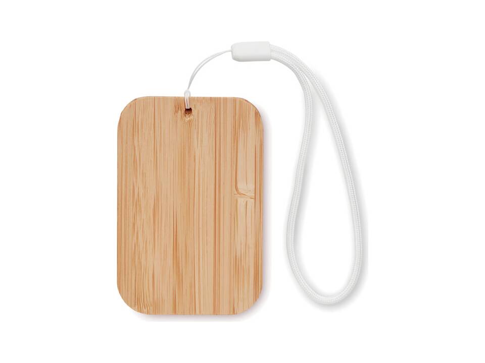 Chargeur sans fil 15W bambou 3