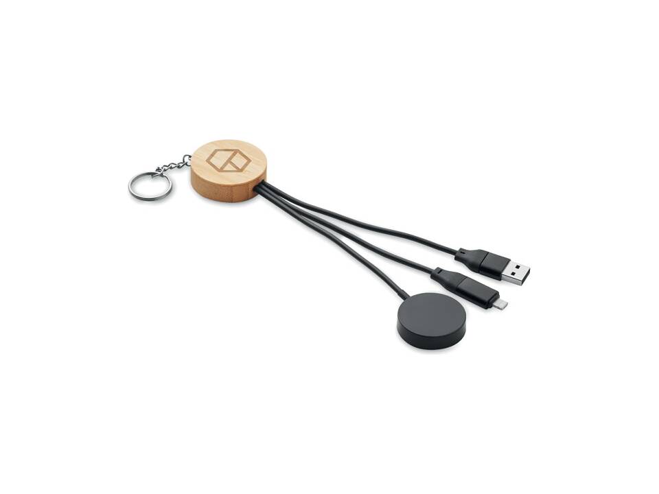 Porte-clés câble 4 en 1 60W 2