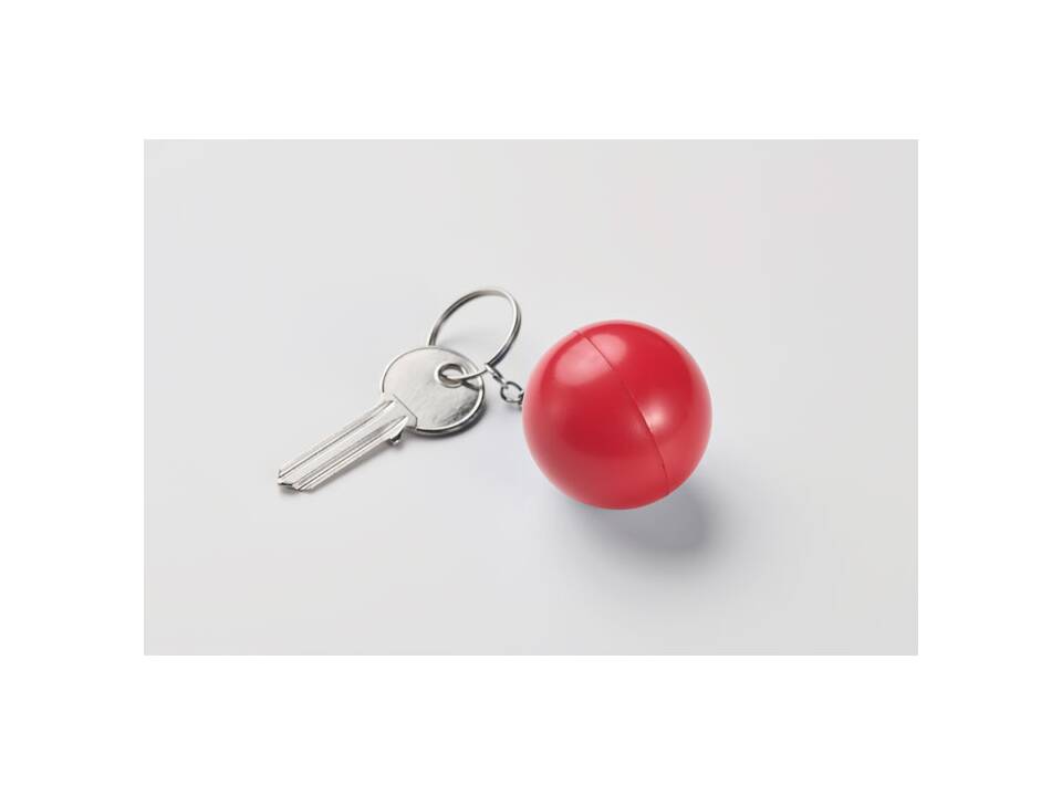 Porte-clés boule en PU 5