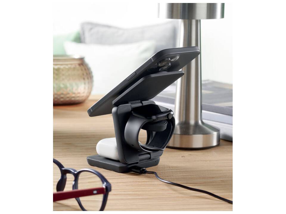 Station de charge pliable 3en1 6