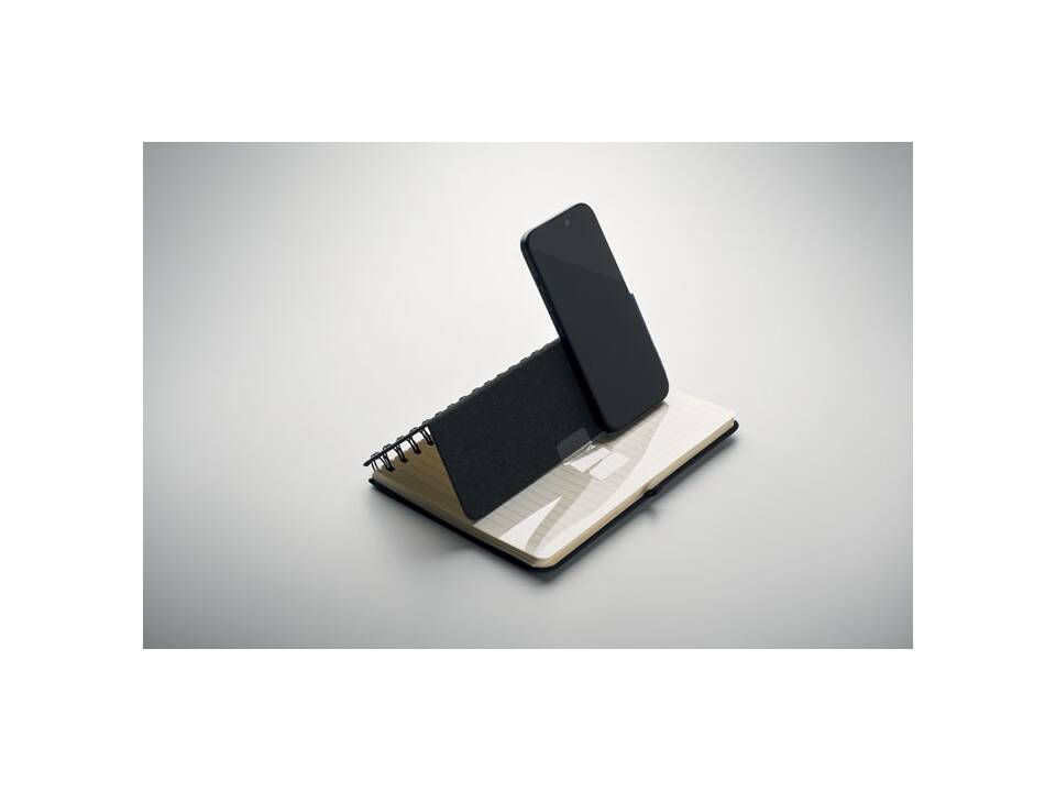 Cahier A5 support de téléphone 4
