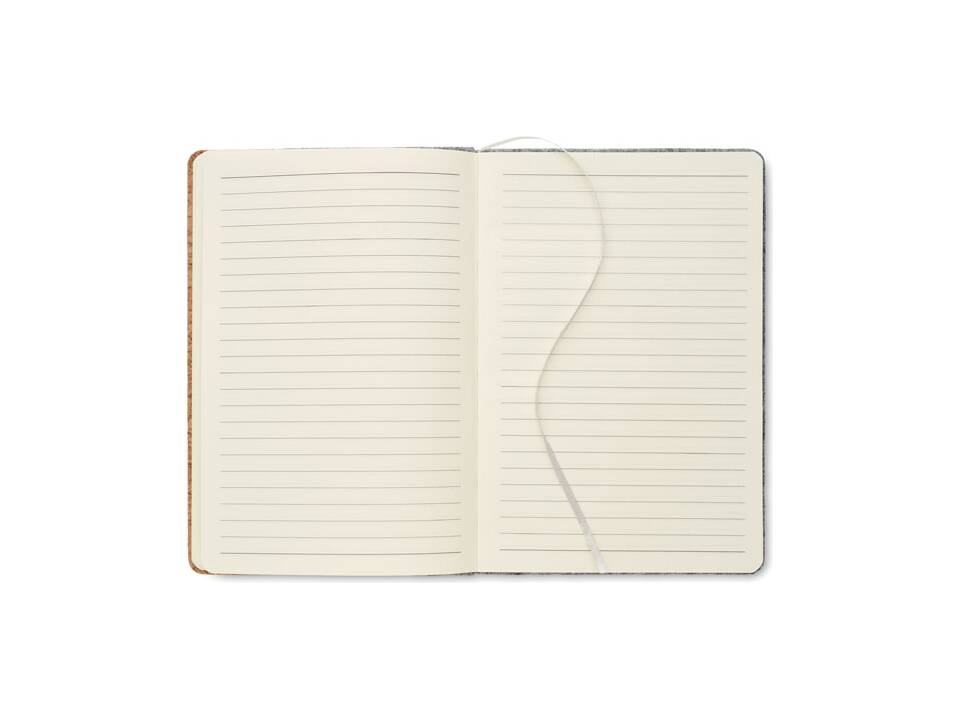 Carnet A5 en liège RPET 3