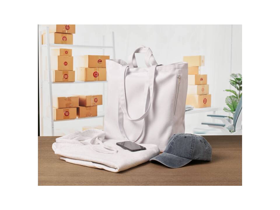 Sac shopping en coton recyclé 19