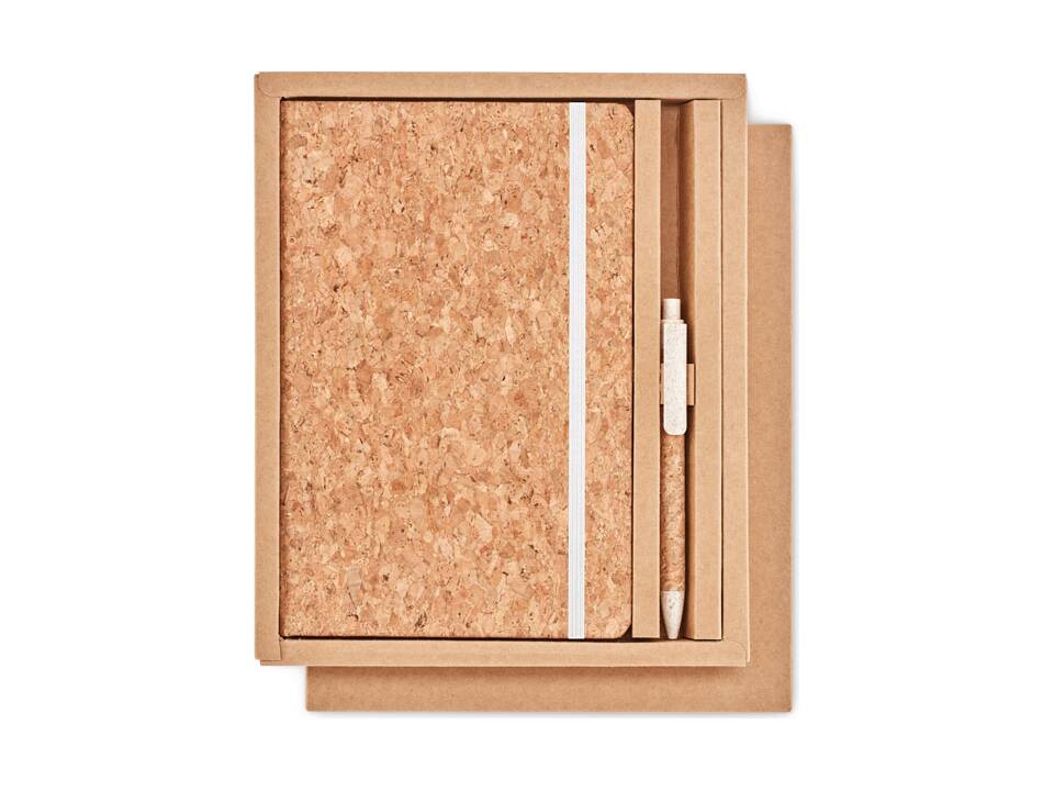 Carnet A5 &amp; stylo en liège 7